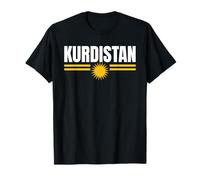 Kurdistan Kurdish Flag Sun T-Shirt