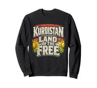 Kurdistan Land Of The Free Kurdish Kurd Sweatshirt