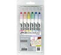 Kuretake Clean Colour Dot Single (6 pieces) Mild Colours, TCSD-6100-6V