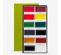 Kuretake Gansai Tambi Japanese Watercolour Paints (12 Colour Set)