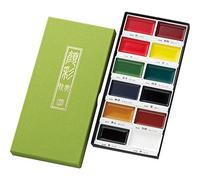 Kuretake Gansai Tambi Japanese Watercolour Paints (12 Colour Set)