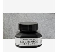 Kuretake : Silver Mica Ink : 60ml