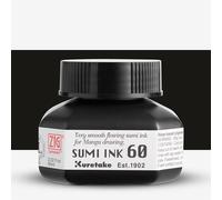 Kuretake Zig Cartoonist Sumi Ink 60ml Bottle - Black