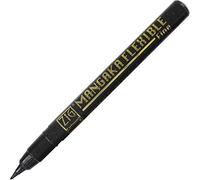 Kuretake ZIG CARTOONIST MANGAKA FLEXIBLE Fine, for art, illustration, lettering, graphic designers, urban artists, paper crafters, Smudge-proof, Lightfast, Xylene Free, Odourless
