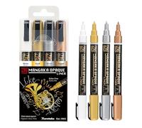 Kuretake ZIG Cartoonist MANGAKA OPAQUE LINER 4 color set, CNMOL/4V