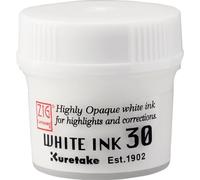 Kuretake ZIG Cartoonist White Ink, Ideal for Brush Pen, for Professional, Artist, Made in Japan
