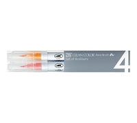 Kuretake ZIG Clean Color Real Brush 4VA Pale color RB-6000AT/4VA (japan import)