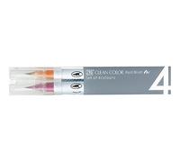 Kuretake ZIG Clean Color Real Brush 4VD deep color RB-6000AT/4VD (japan import)