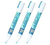 KURETAKE Zig Corporation 2-Way Glue Pen 3P, Chisel Tip, One Size, MSB-15P/3VS