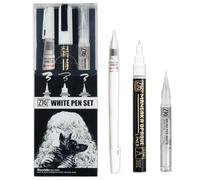 Kuretake ZIG INKTOBER SPECIAL 3pcs set, ZIG WHITE PEN SET, IKTB-24/3V