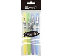 Kuretake Zig PHYS Watercolor System Brush2O Small 4 variety Set, Japan | Flexible Single dot tip, Professional use, Artist grade