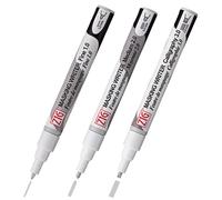 Kuretake Zig Watercolor Masking Fluid pen 3pcs set, Fine, Medium, and Chisel tip, Ideal for watercolor paint, Caligraphy, Lettering, Illustration and