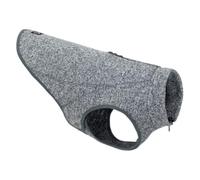 Kurgo Core Dog Sweater - Knit Fleece, Reflective - Heather Black - X-Small