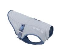 Kurgo Dog Core Cooling Vest, Evaporative Cooling Jacket for Dogs, Lightweight, Reflective, Extra Large-Icy Blue/Storm Blue