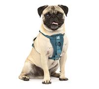 Kurgo, Enhanced Strength Tru-Fit Smart Harness for Dogs, Ink Blue, Extra Small