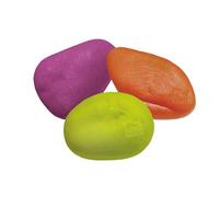 Kurgo Skipping Stones, Dog Fetch Toy, Floats on Water, BPA Free, 3-Pack-Assorted Colours
