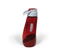 Kurgo Gourd Water Bottle & Bowl, 2 in 1 Dog Travel Water Bottle, Detachable Bowl, BPA Free, Holds 750 ml, Barn Red