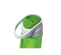 Kurgo Gourd Water Bottle & Bowl, 2 in 1 Dog Travel Water Bottle, Detachable Bowl, BPA Free, Holds 750 ml, Grass Green