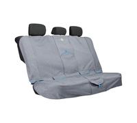 KURGO Heather Bench Dog Seat Cover - Grey/Coastal Blue (Brand New)