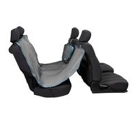 Kurgo Heather Hammock, Dog Car Seat Protector, Waterproof & Stain-Resistant, Secure Fit, Charcoal Grey