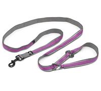 Quantum V2 6-in-1 Dog Leash, Multi-Use Dog Lead for Walking & Running, Adjustable, Hands-Free Option, Violet