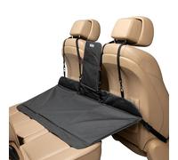 Kurgo, Rover Backseat Bridge, Rearseat Extension, Waterproof and Reversible, Black/Beige