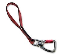 Kurgo Seatbelt Swivel Tether, Dog Safety Tether with Carabiner, Tangle-Free, Universal Fit, Red