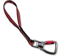 Kurgo Seatbelt Swivel Tether, Dog Safety Tether with Carabiner, Tangle-Free, Universal Fit, Red