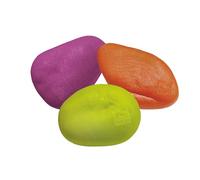 Kurgo Skipping Stones, Dog Fetch Toy, Floats on Water, BPA Free, 3-Pack-Assorted Colours