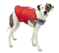 Kurgo Surf N Turf(TM) Dog Life Jacket, Red, Medium