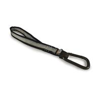 Kurgo Seatbelt Tether, Dog Safety Tether with Carabiner, Easy Installation, Universal Fit, Black/Grey