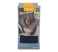 Kurgo Wander Bench Seat Cover, Dog Car Seat Protector, Waterproof & Stain-Resistant, Secure Fit, Black