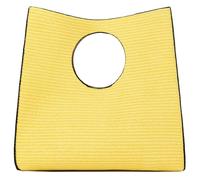 KURGOOL Straw Clutch Purses for Women, Woven Leather Hand Bags Straw Purse and Handbags, Minimalist Clutch Purse Beach Bag, Big Yellow
