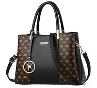 KURGOOL Women's Purses and Handbags, Black, L