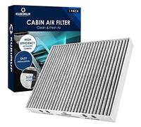 KURIMUP Cabin Air Filter,Replacement for CP966（CF11966）,Premium Cabin filter with Activated Carbon, Fit for Buick Enclave/Envision/Regal,Chevrolet Malibu, GMC Sierra/Yukon(1 pack)