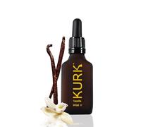 KURK Essential Liquid Turmeric Supplement, Turmeric Curcumin Drops, Oil for Advanced Everyday Wellness, Focus & Energy, 185x More Absorbable Than Powders, Plant-Based (Vanilla) (30ml)