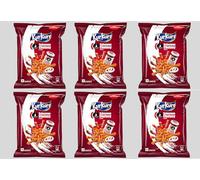 Kurkure Schezwan Chutney Flavour - 68g x 6 Pack - Spicy & Crunchy Masala Snack - Desi Chinese Twist - Anytime Namkeen Snack for Kids & Adults