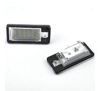 Kurl-T 2Pcs led license plate light tail light car number lamp fit for Au di A3 8P A4 B6 B7 A5 A6 4F Q7 car accessories
