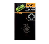 Kuro Coated Rig Rings: Round 2.5mm