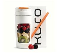 Kuro Portable Blender, 450ml, Leakproof Lid & Slip Sprout, Personal Smoothie Maker, For Protein Shakes, Smoothies, Fresh Juice and Other Drinks, Mini Mixer with USB-C Charger, Travel or Daily Use
