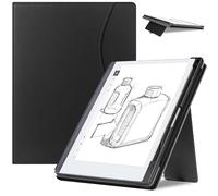 KuRoKo Protective Case for Remarkable 2 Digital Paper Tablet 10.3 inch (2020 Released),Multi-Angle Stand Cover with Pocket & Pen Holder,with Pen Tips Storage case,Only for Remarkable 2 10.3"-Black