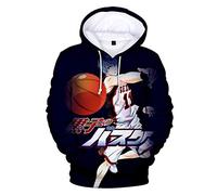 Kuroko's Basketball Hoodie Unisex Anime Kuroko's Basketball Kuroko Tetsuya Kagami Taiga Cosplay Hooded Sweatshirt Harajuku Hip Hop Hoody