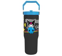 Kuromi 30oz Drinks Pitcher, Official Licensed Sanrio Kawaii Beverage Jug, Cute Character Drinkware for Water, Juice and Soft Drinks, Kitchen Tableware, Collector Gift for Kuromi Fans