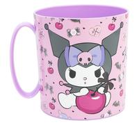 Kuromi 390ml Reusable Plastic Microwave Cup for Kids
