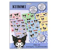 Kuromi 5 Sheet Stickers Set