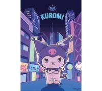 Pyramid International Official Maxi Poster - Hello Kitty (Kuromi Ambition) | Decorative Wall Art | 61cm x 91.5cm Poster for Bedrooms, Dorms & Fans