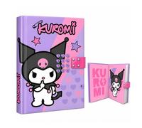 Kuromi Electronic Secret Diary with Code, Sound and Lights, Girls Travel Journal, Writing and Drawing Journal, Back to School Stationery, Birthday Gift for Kids Age 6+, Secret Journal for Girls