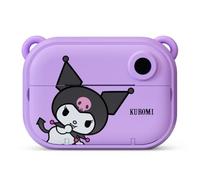 Kuromi Instant Print Kids Digital Camera & Video Camcorder with Selfie Camera by Kidamento, Scavenger Hunt Momento Book, 32GB Memory Card - Model P Kuromi