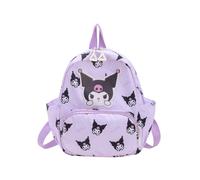 (Kuromi, Large) Kuromi Cinnamoroll Sanrio Hello Kitty Backpack Children Cartoon Schoolbag Anime