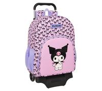 KUROMI - Large School Backpack with Trolley, Children's Backpack, Adaptable to Trolley, Ideal for School Children, Comfortable and Versatile, Quality and Resistance, 33 x 15 x 42 cm